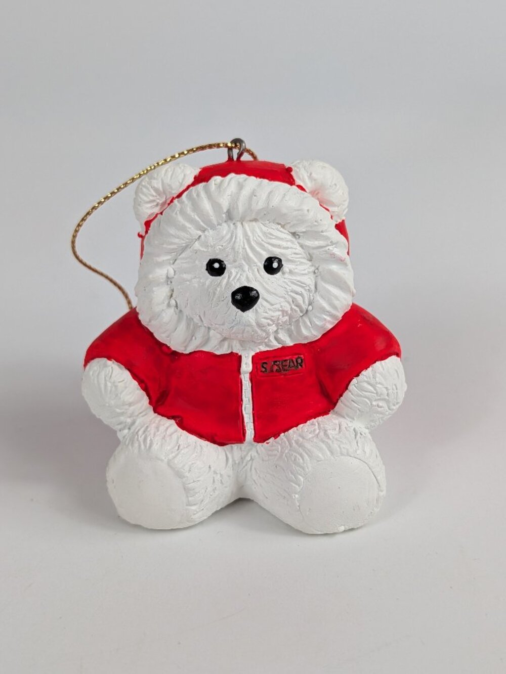 Dayton Hudson Santa Bear Ornament Original Box Boundary Waters Trim VTG 1988